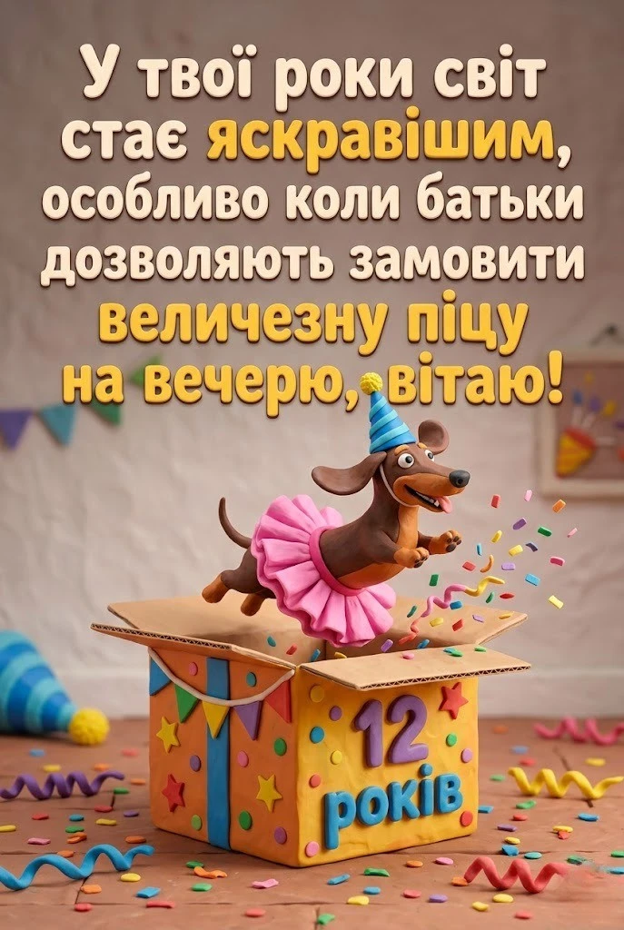 Найкращі привітання з 12-річчям дівчинці: зворушливі слова та яскраві побажання