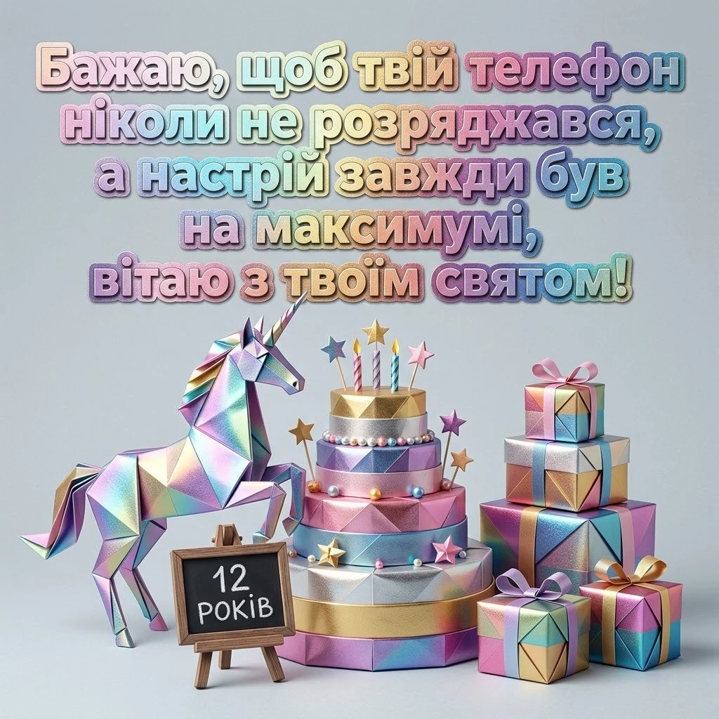 Найкращі привітання з 12-річчям дівчинці: зворушливі слова та яскраві побажання