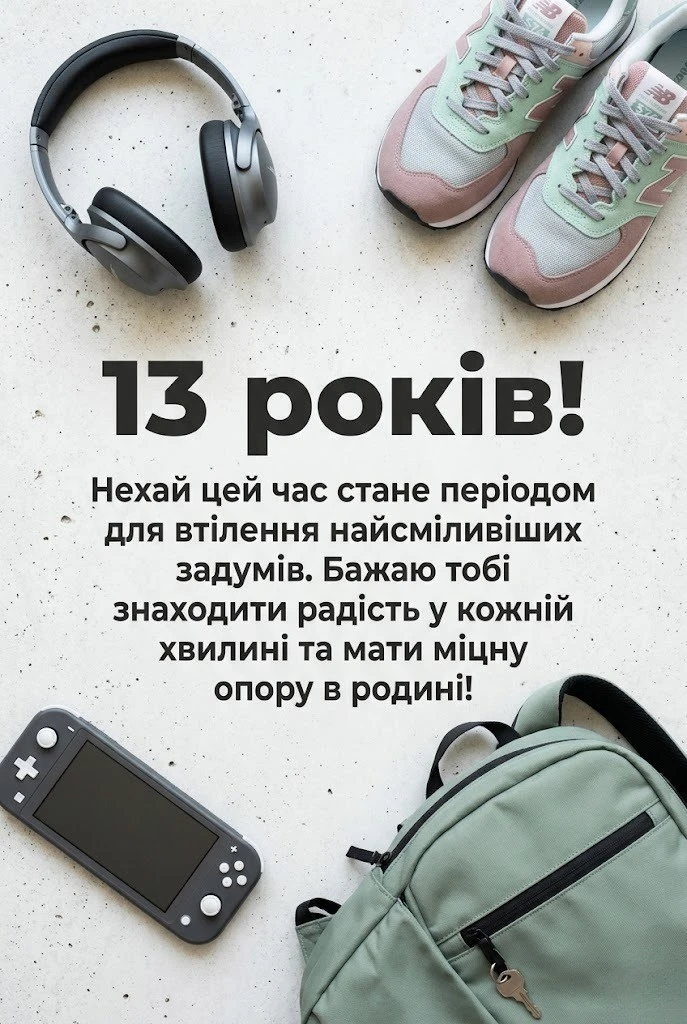 Найкращі привітання з днем народження хлопчика 13 років: проза, вірші та картинки
