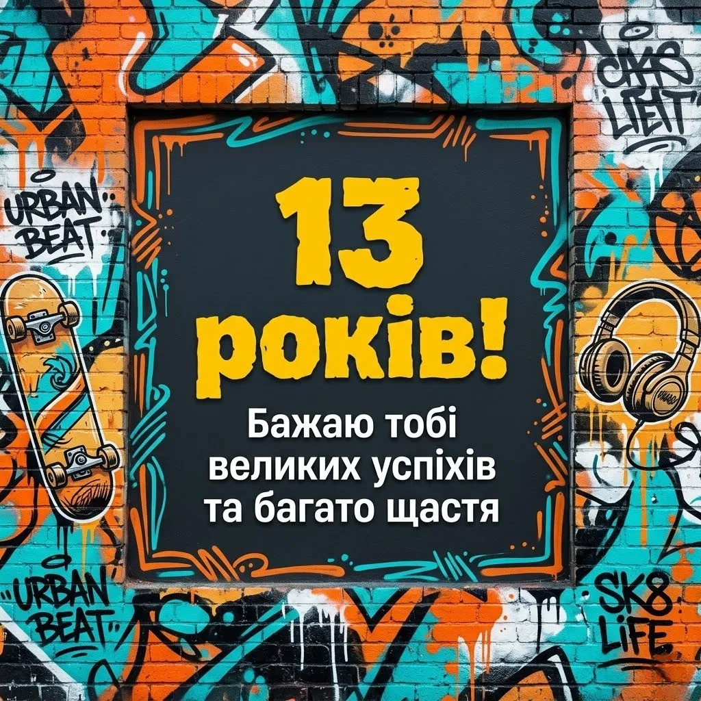 Найкращі привітання з днем народження хлопчика 13 років: проза, вірші та картинки