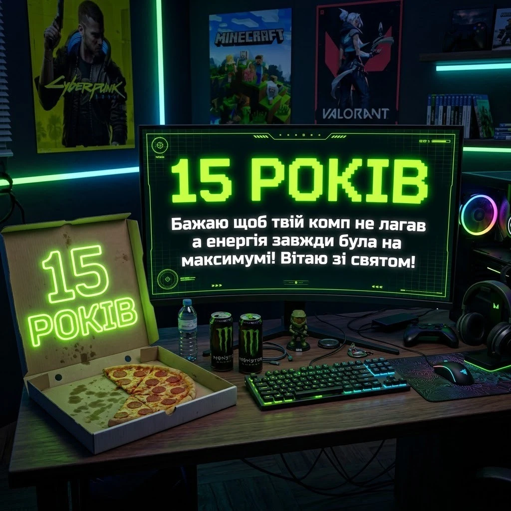 15 років — час великих звершень: вітання для майбутнього лідера