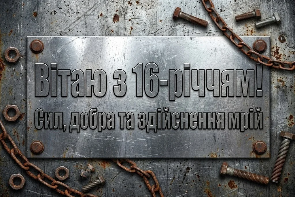 Щирі вітання з 16-річчям сину: від емоційних слів мами до настанов батька