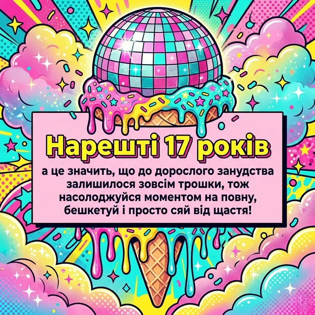 Надихаючі та мудрі привітання з 17-річчям для прекрасної дівчини