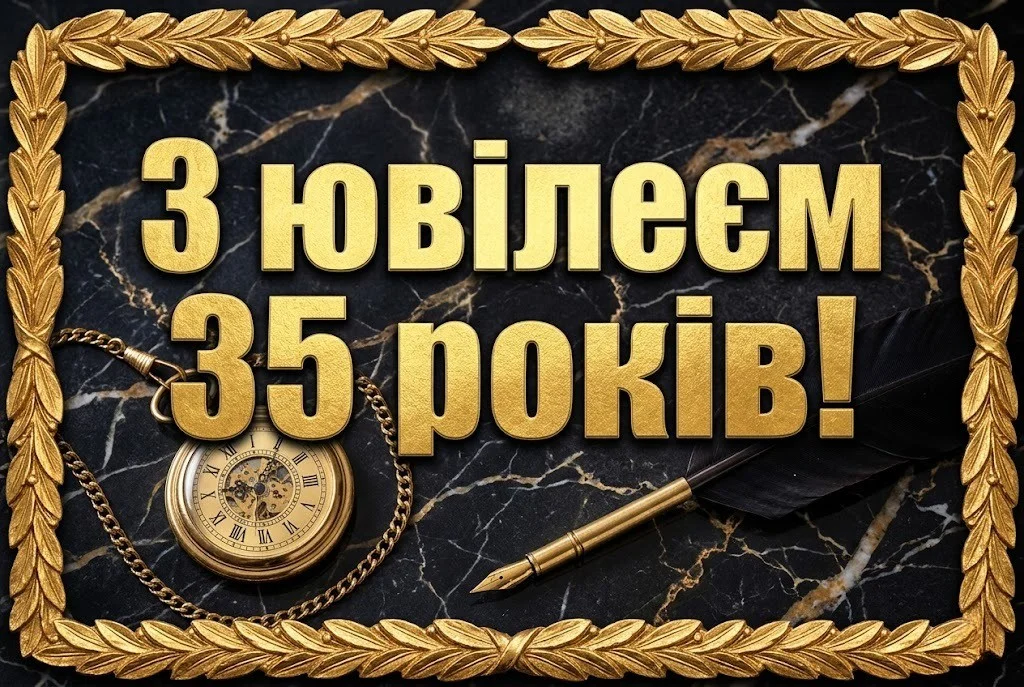 Ювілей 35 років: підбірка зворушливих побажань та емоційних віршів