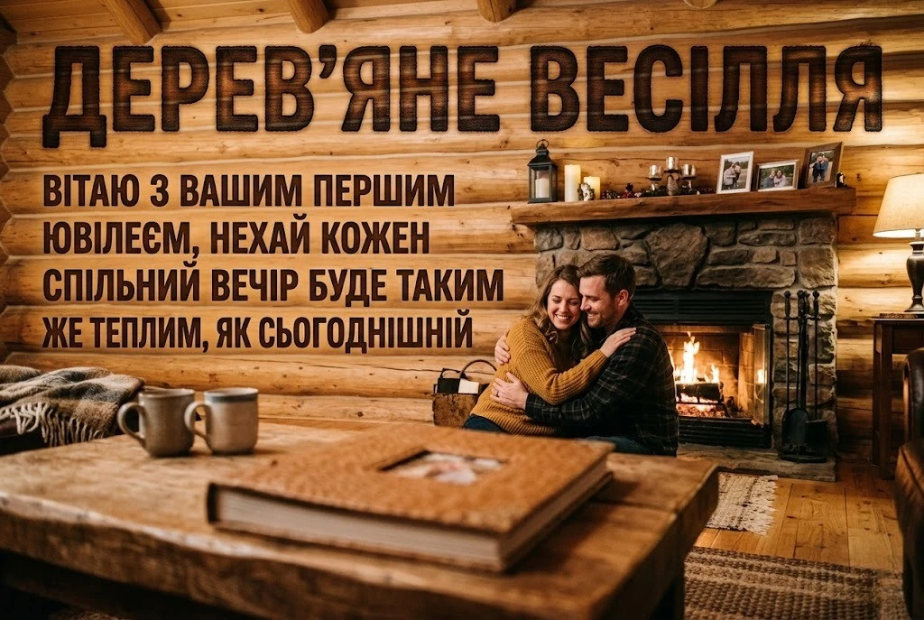 З дерев’яним весіллям! 5 років спільного щастя у віршах та прозі