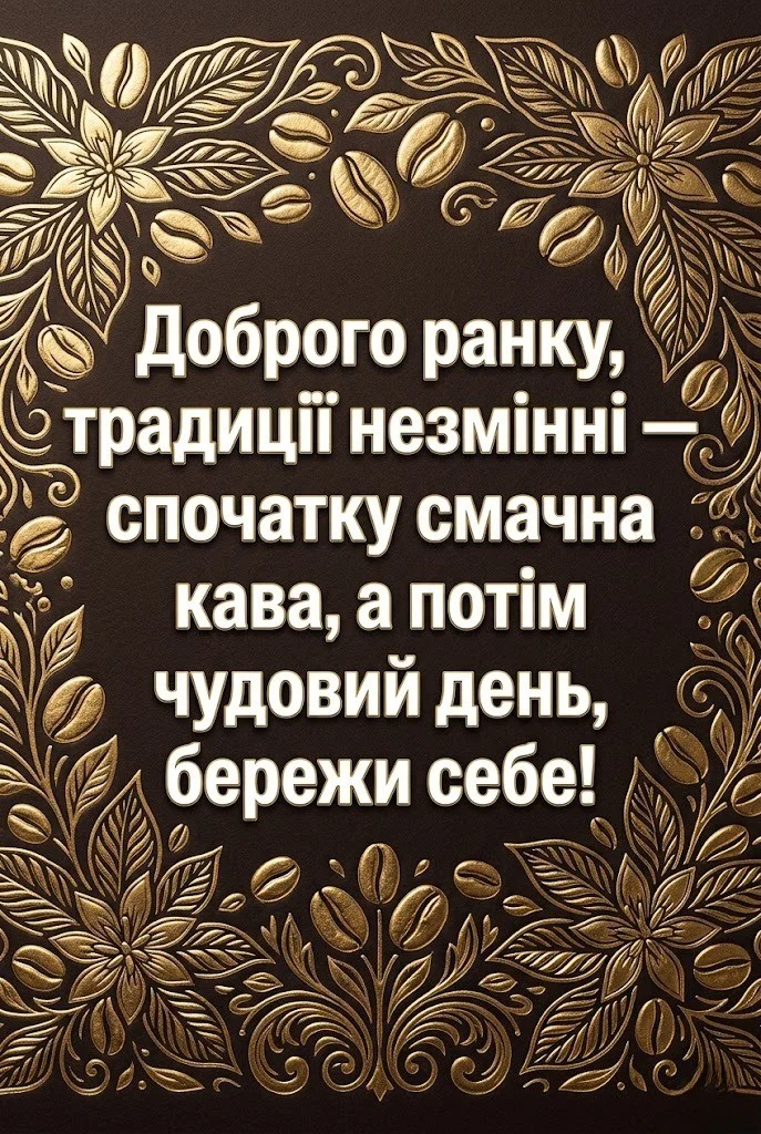 Філіжанка запашної кави для доброго ранку: душевні побажання та красиві листівки