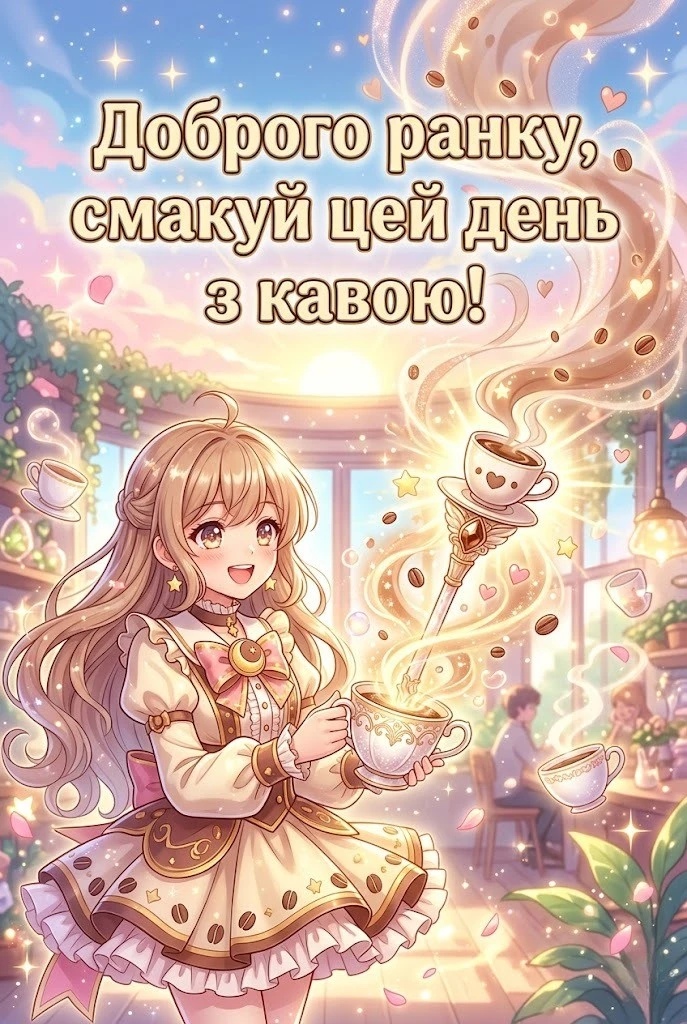 Філіжанка запашної кави для доброго ранку: душевні побажання та красиві листівки