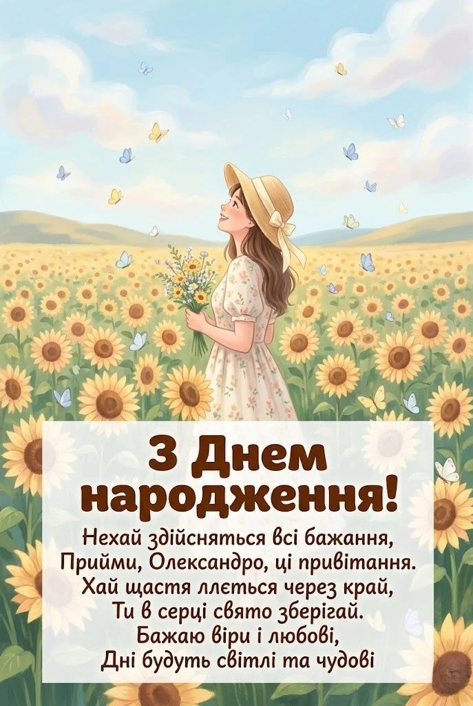 Як красиво привітати Олександру з днем народження: велика добірка