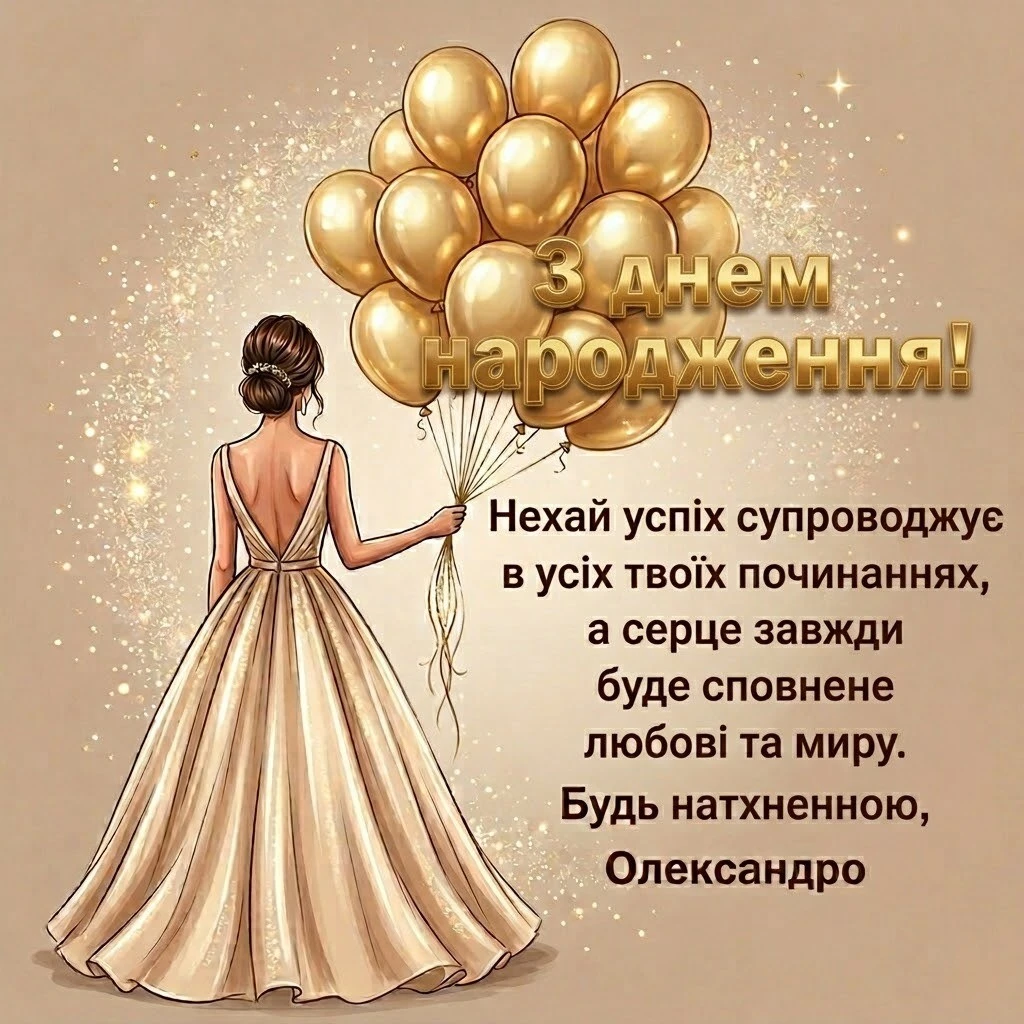 Як красиво привітати Олександру з днем народження: велика добірка