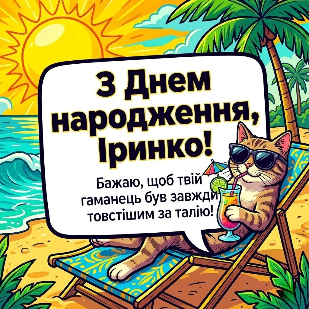 З днем народження, Іринко: натхнення та гармонія у кожному слові