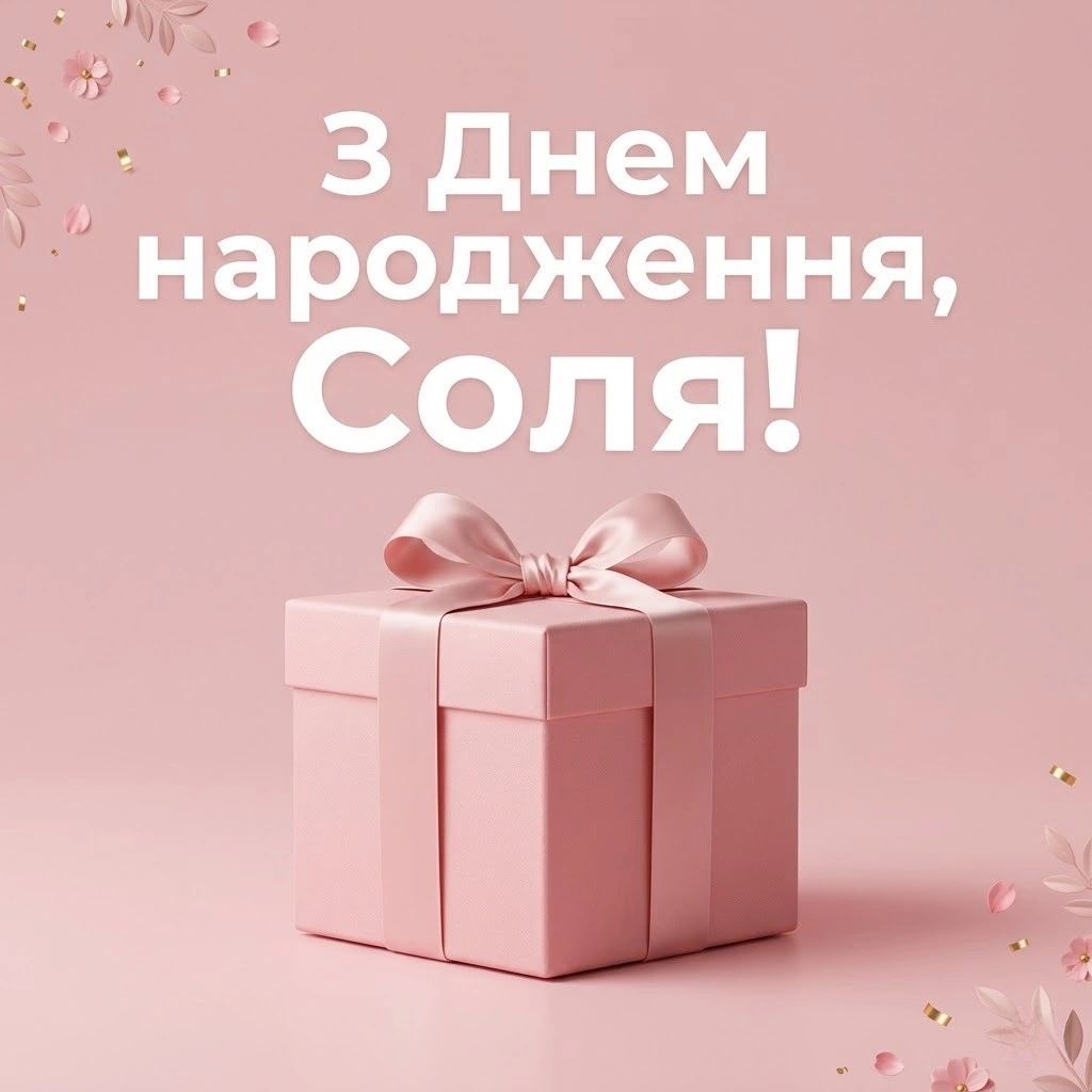Соломійка святкує: щирі вітання, що торкаються самого серця