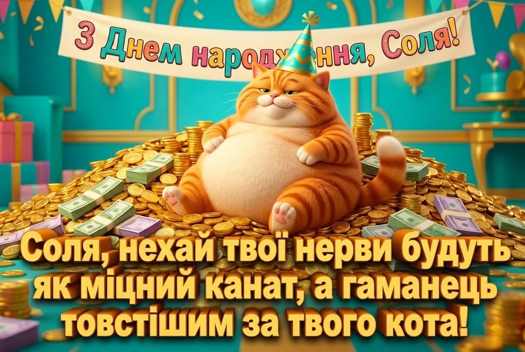 Соломійка святкує: щирі вітання, що торкаються самого серця