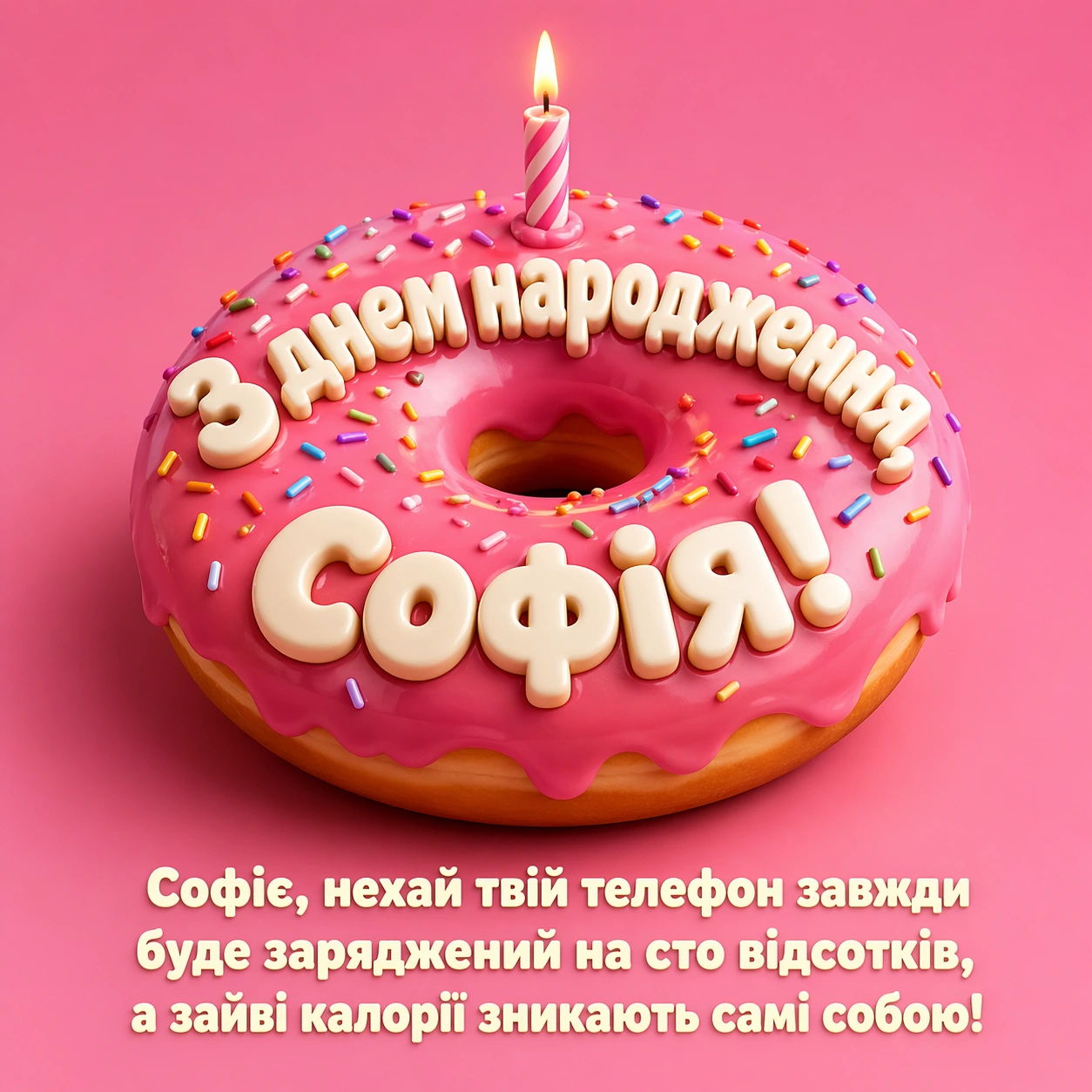 З днем народження, Софійко! Щирі побажання для неймовірної іменинниці