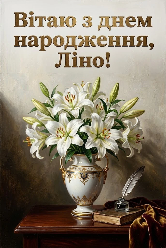 Оригінальні та красиві привітання з днем народження для Ліни