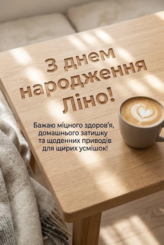 Оригінальні та красиві привітання з днем народження для Ліни