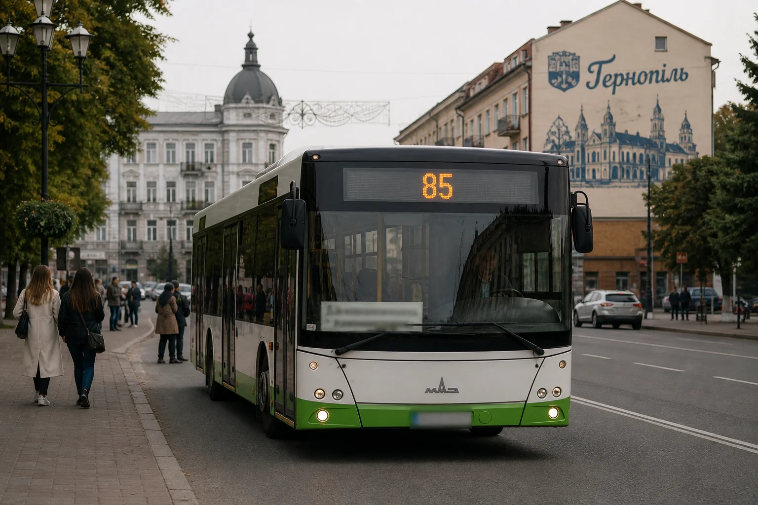 Автобус 85 Тернопіль