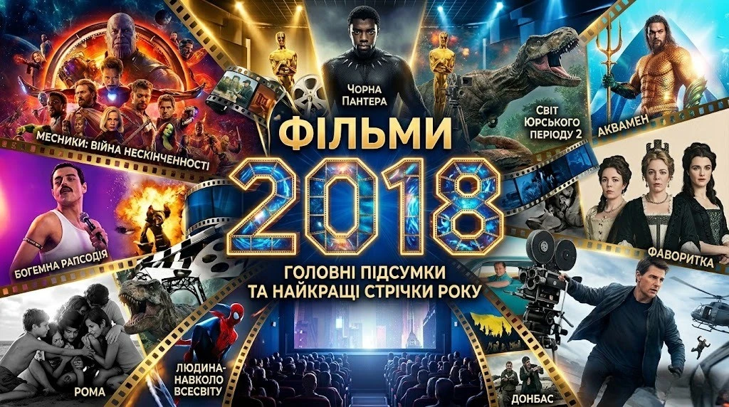 Фільми 2018 року: від супергеройських блокбастерів до авторської драми