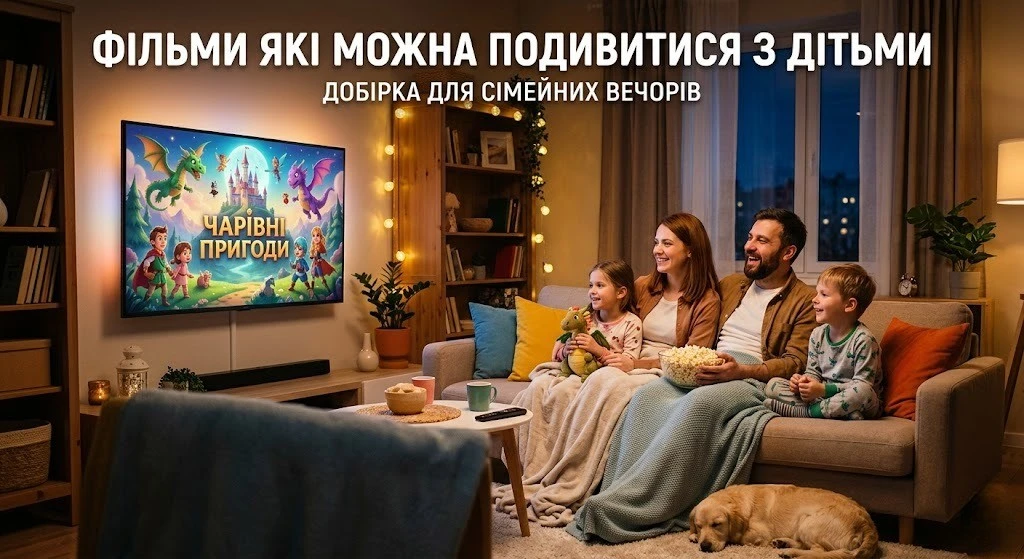 Фільми варто подивитись з дітьми: сюжет на будь-який вік