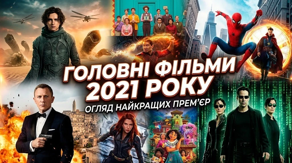Вечір із попкорном: Список обов’язкових до перегляду фільмів 2021 року
