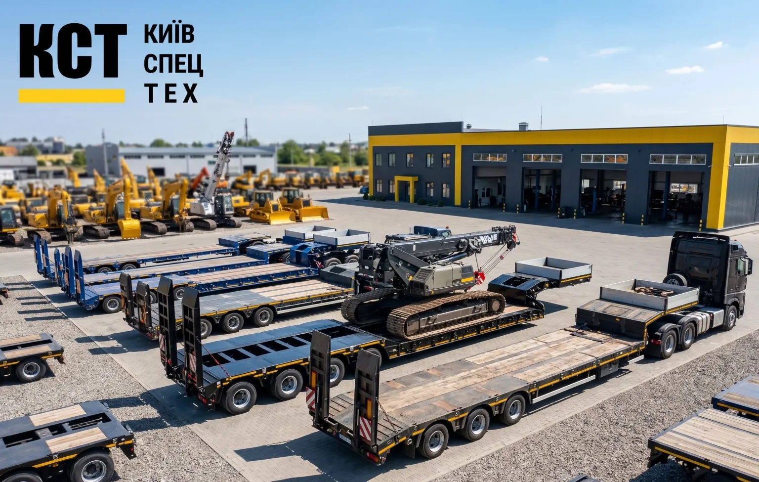 Нові та вживані трали в магазині «Київспецтех»: вигідні умови для великого бізнесу