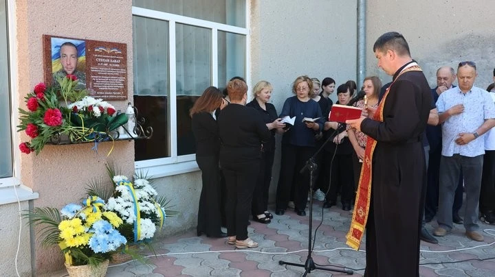 У Жизномирі увічнили пам’ять полеглого воїна Степана Хавара