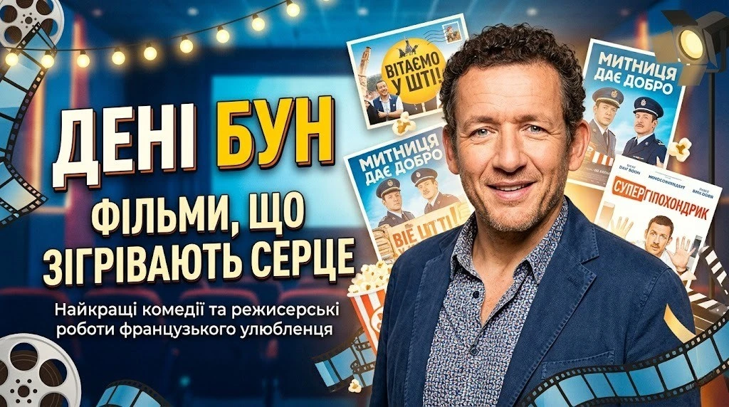 Фільми Дені Буна: найсмішніші комедії в одному переліку