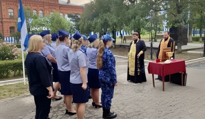 Окупанти залучили священників УПЦ МП до освячення катівні у Бердянську