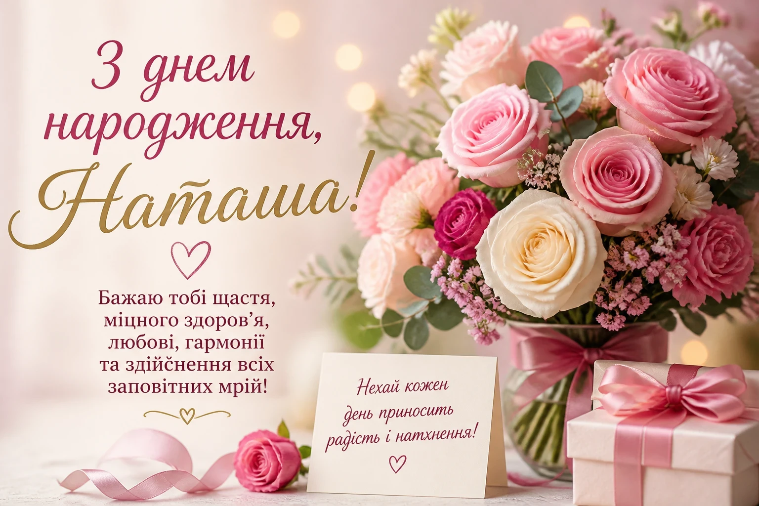 З днем народження, Наташа