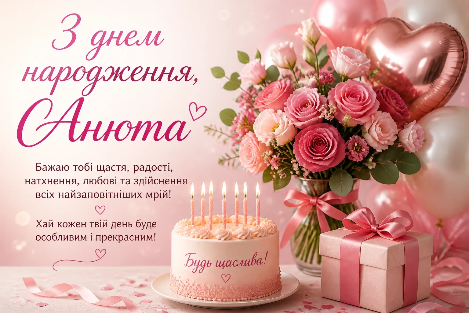 З днем народження, Анюта