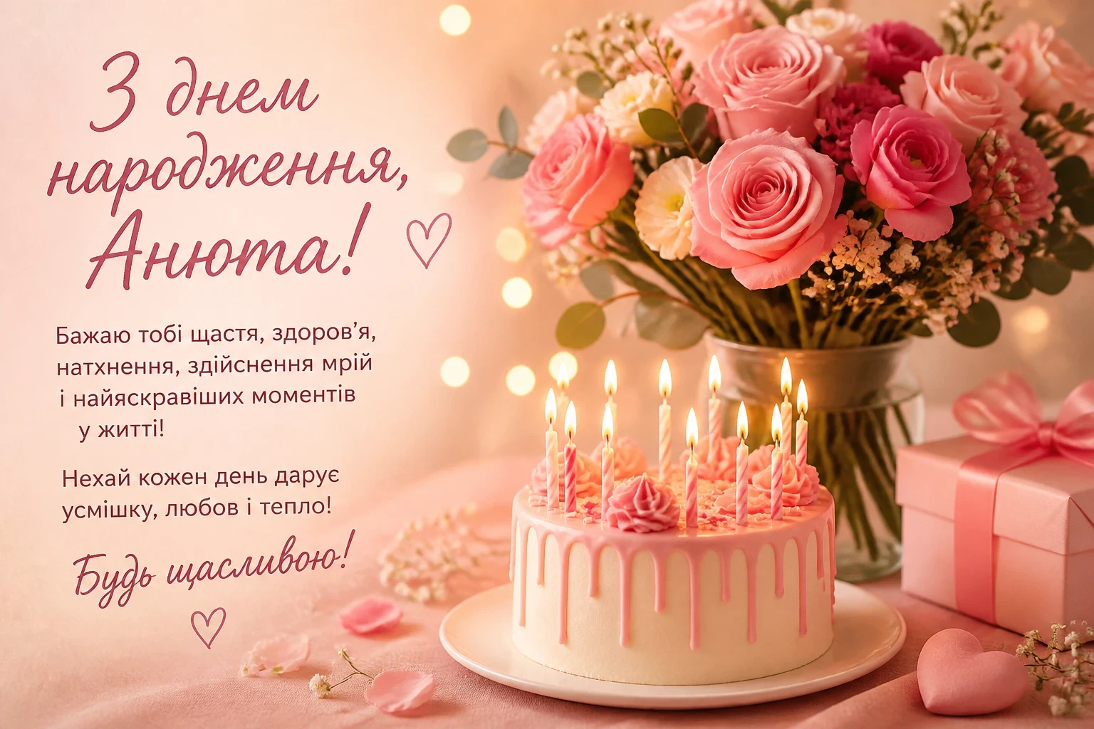 З днем народження, Анюта