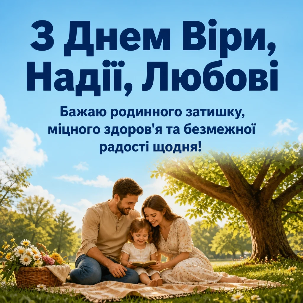 віра надія любов