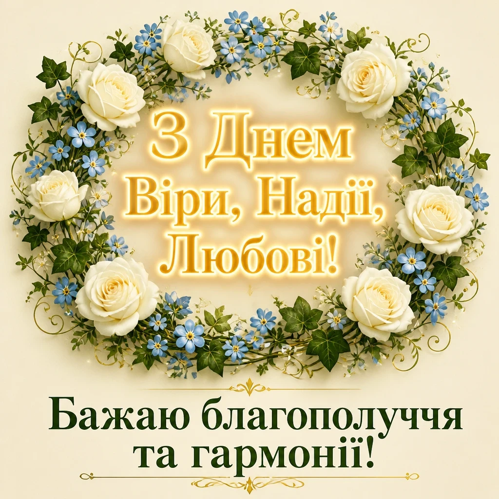 віра надія любов