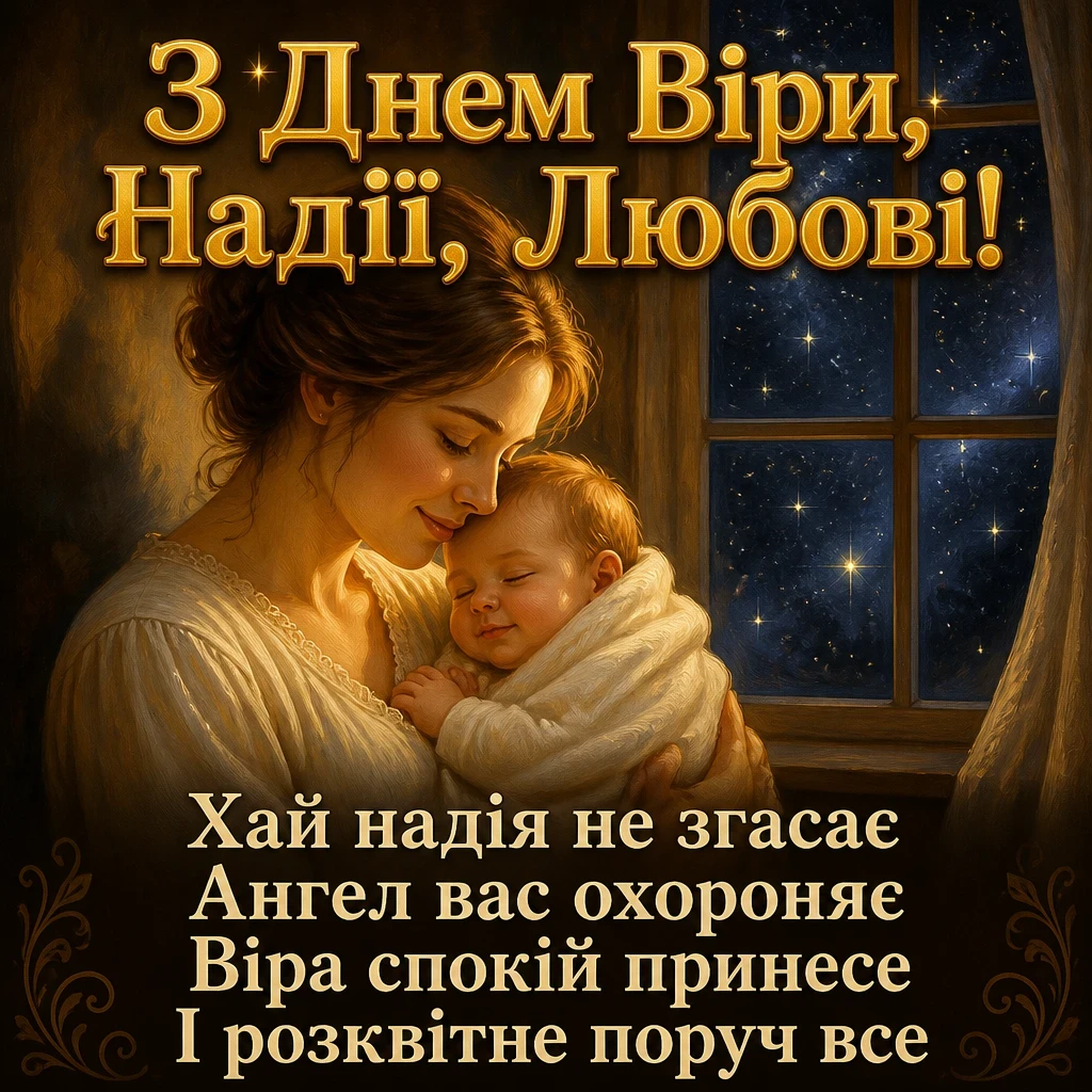 віра надія любов