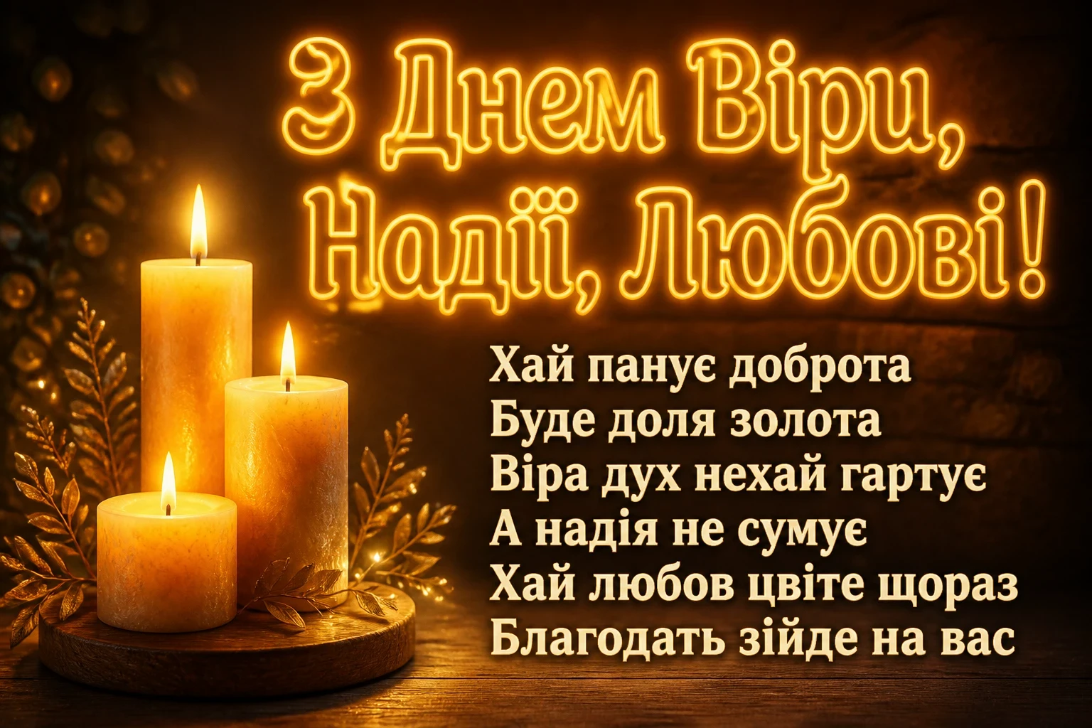 віра надія любов