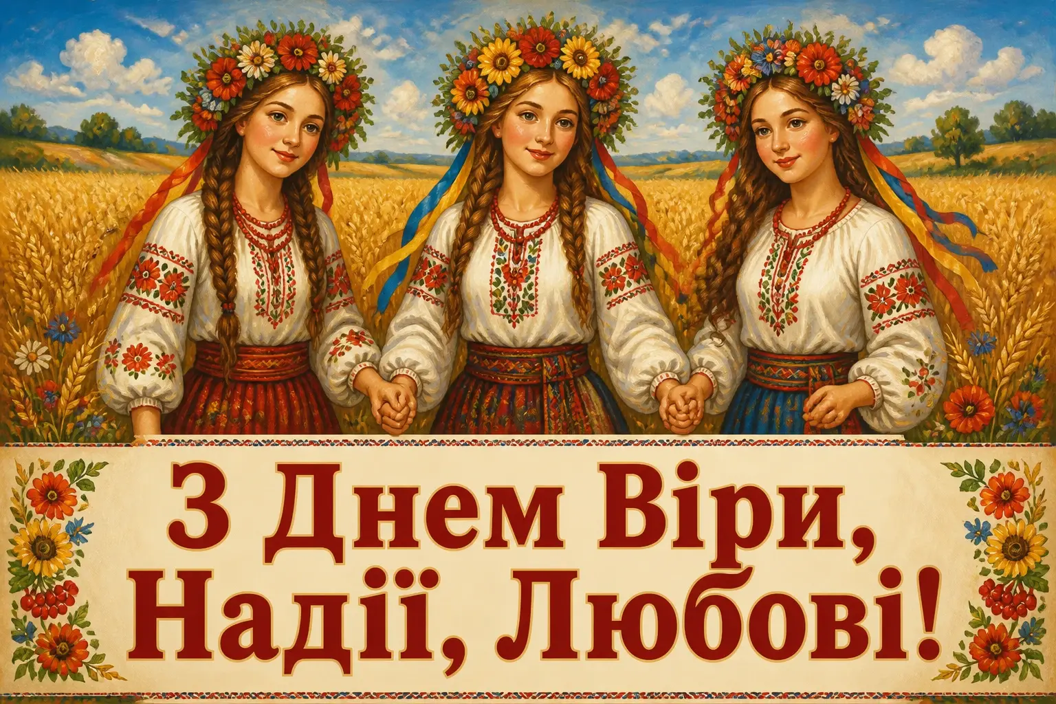 віра надія любов