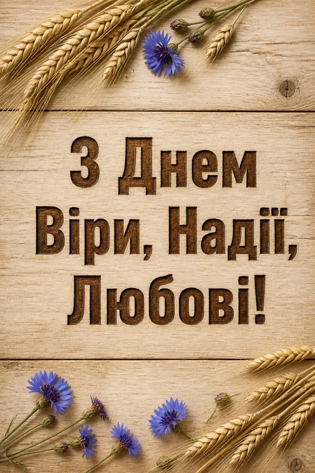 віра надія любов