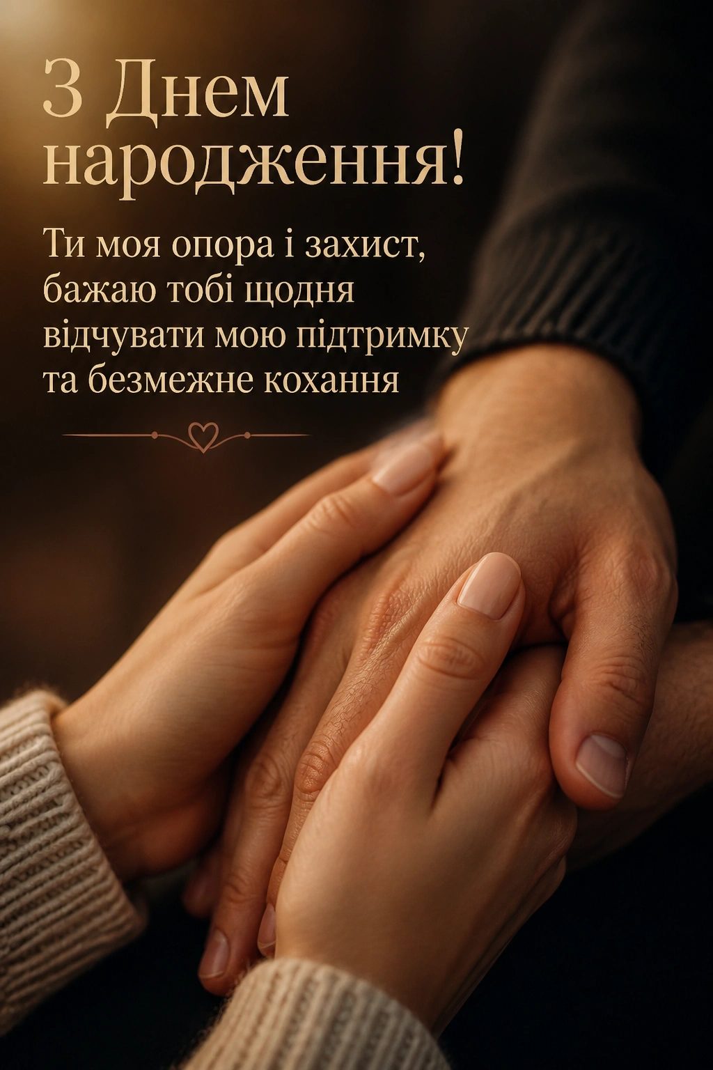 зворушливі привітання з днем народження чоловіку