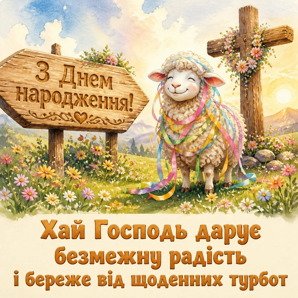 християнські привітання з днем народження своїми словами, до сліз