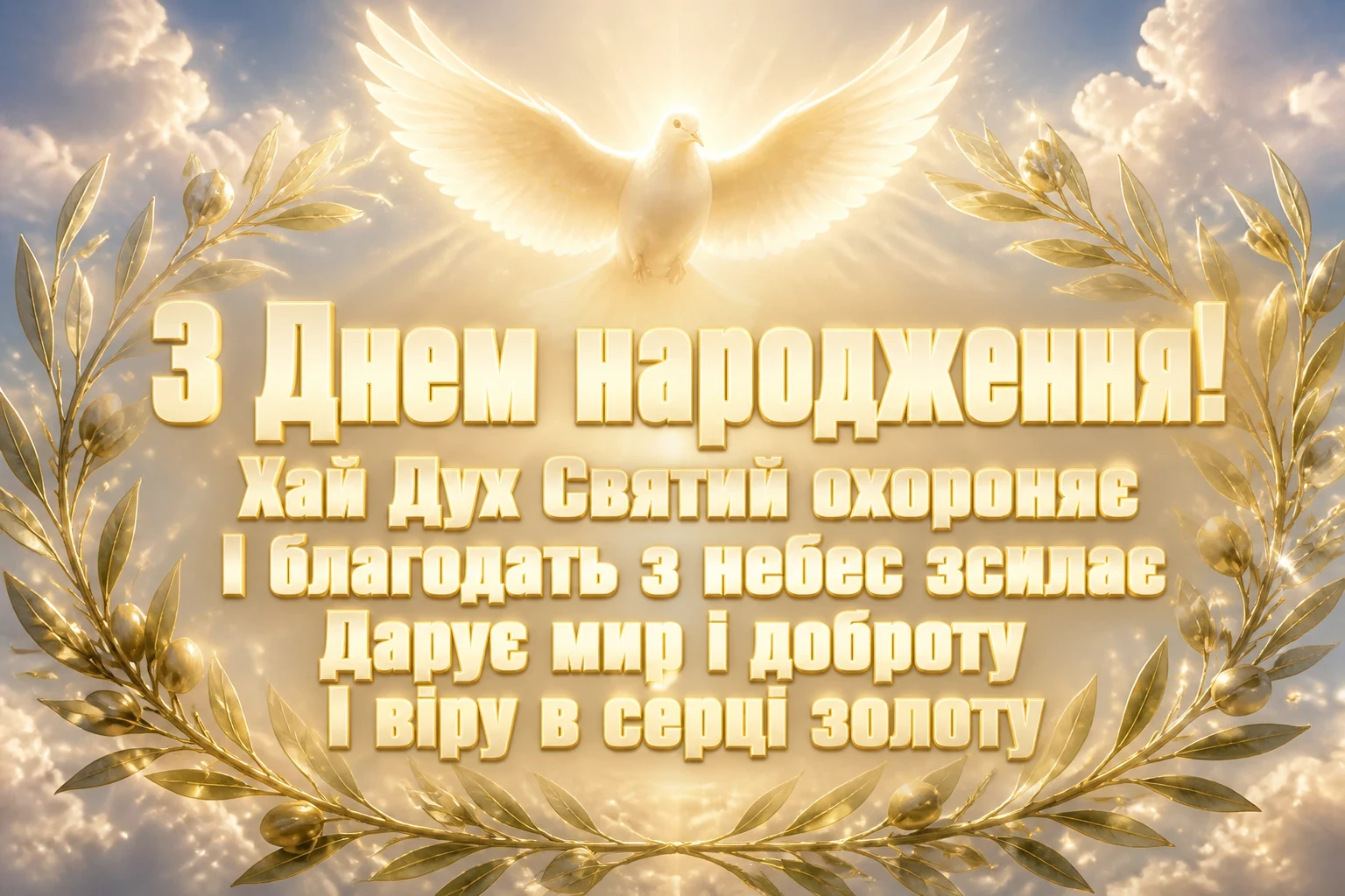 християнські привітання з днем народження своїми словами, до сліз