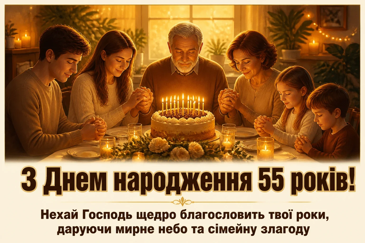 християнські привітання з днем народження своїми словами, до сліз