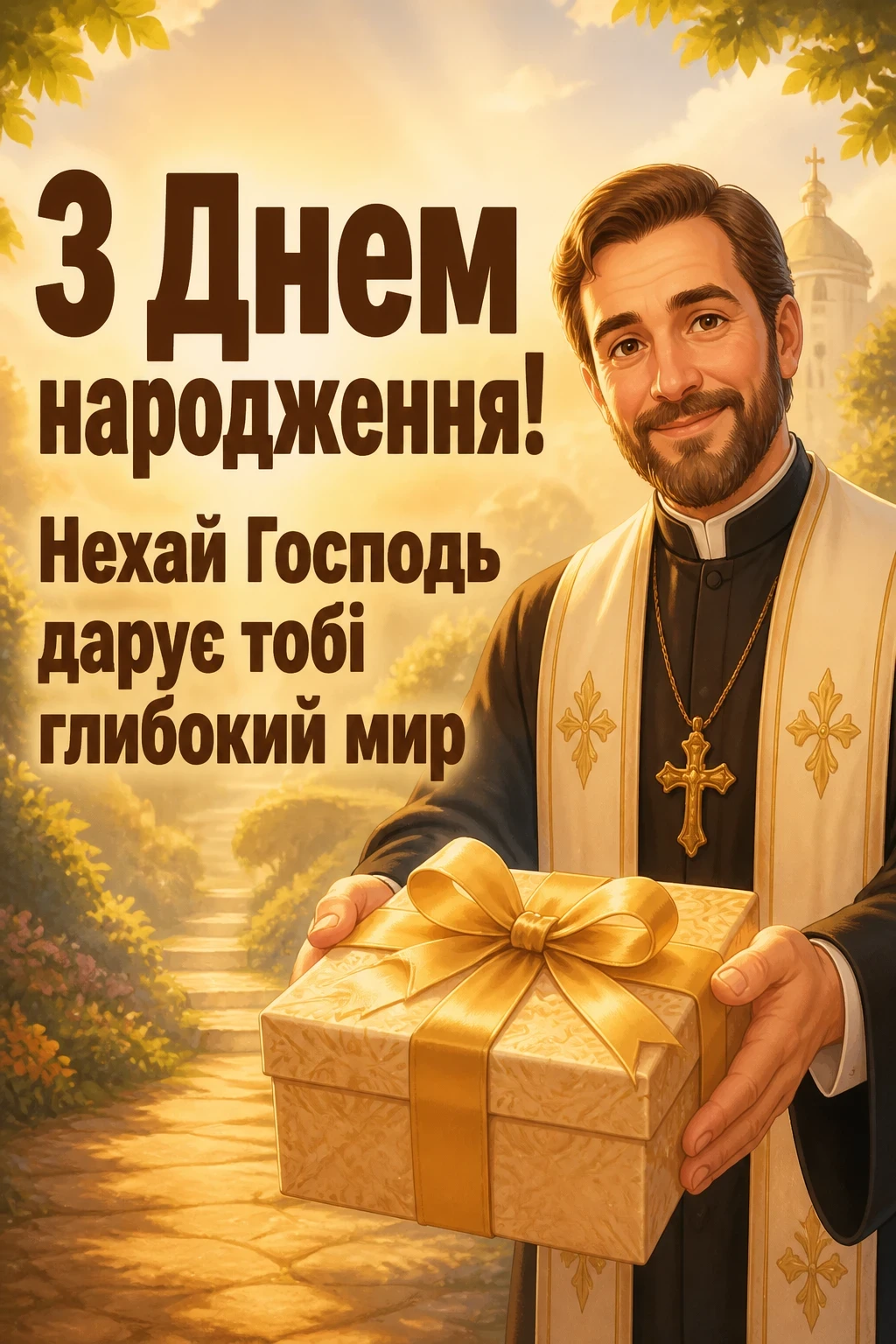 християнські привітання з днем народження своїми словами, до сліз