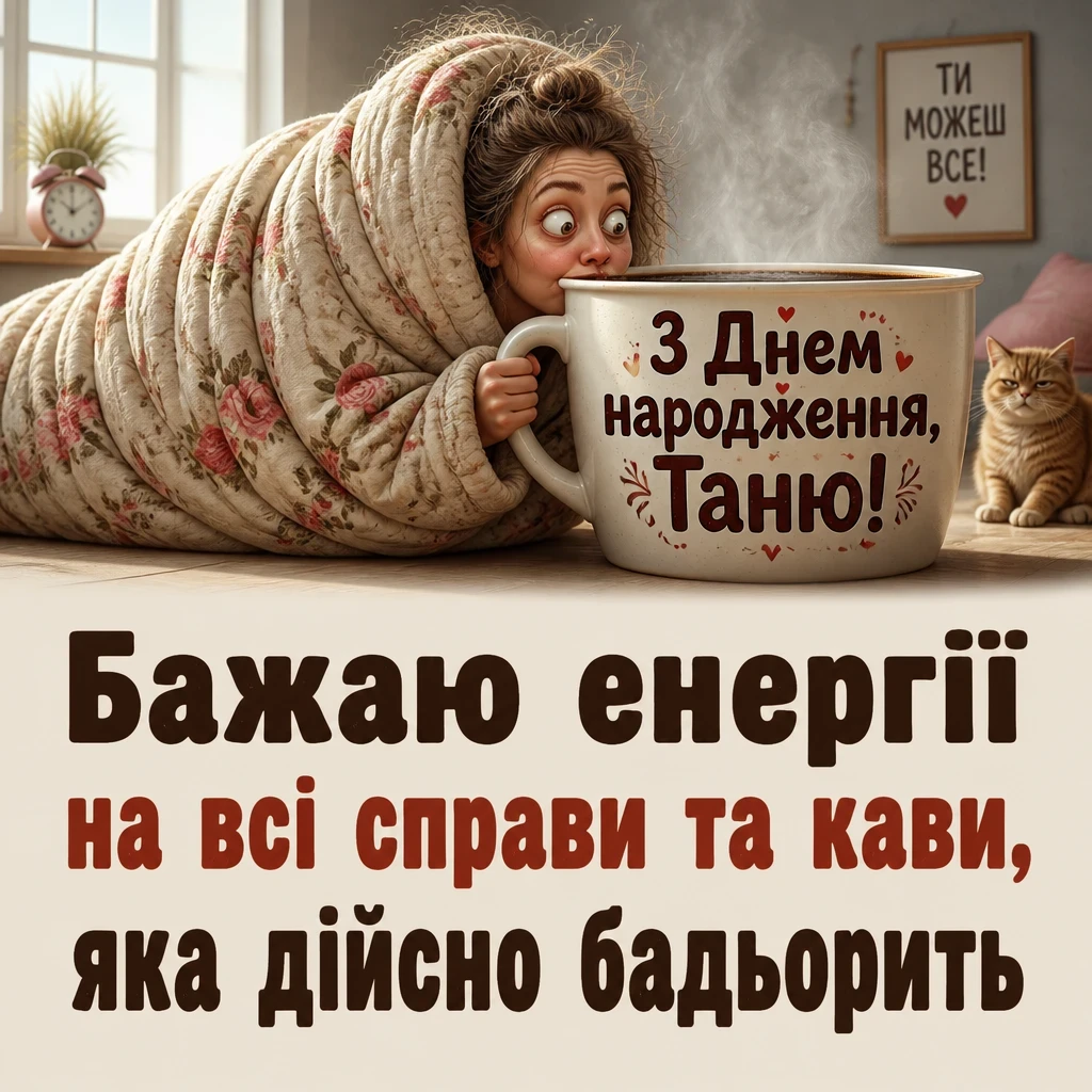з днем народження таня