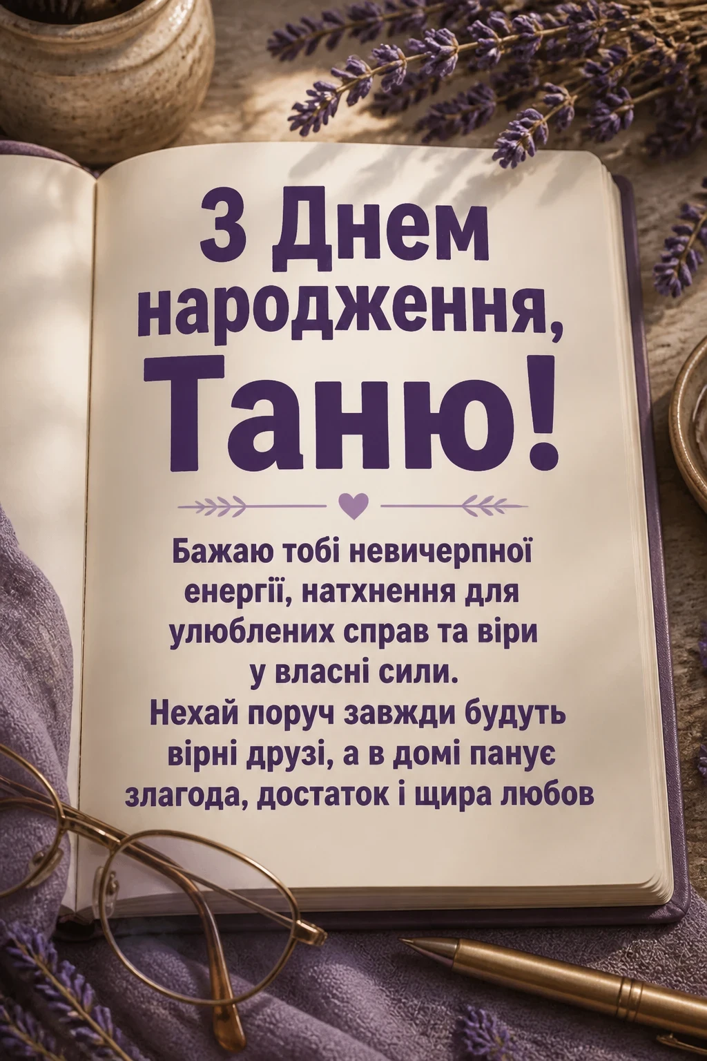 з днем народження таня