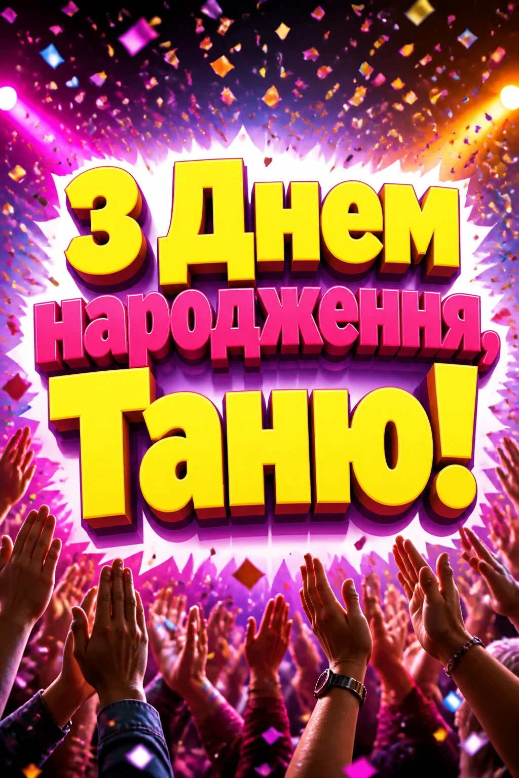 з днем народження таня