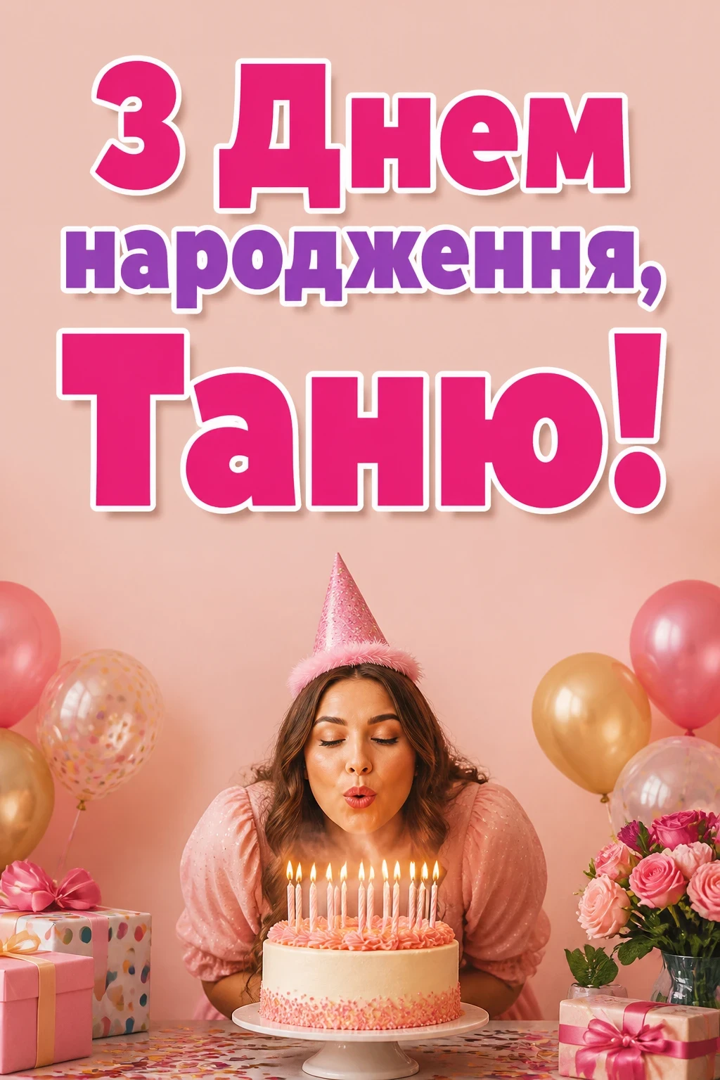 з днем народження таня
