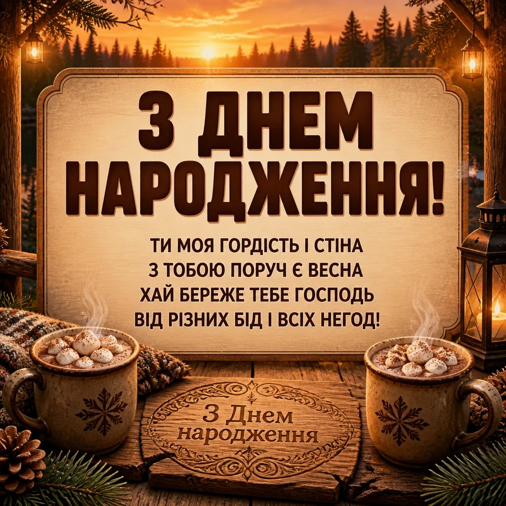 коханого чоловіка зворушливі привітання з днем народження чоловіку