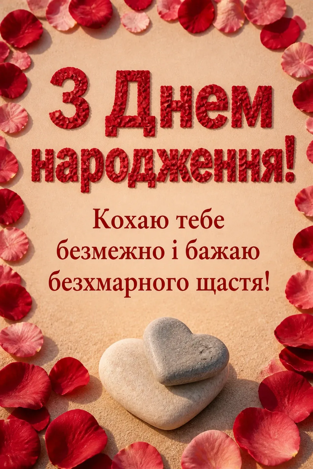 коханого чоловіка зворушливі привітання з днем народження чоловіку