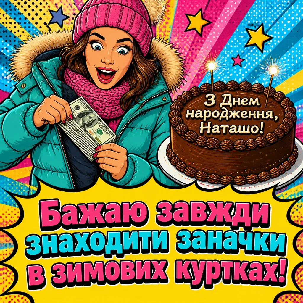 з днем народження наташа