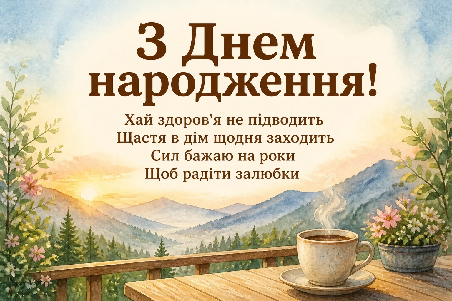 привітання з днем народження кума