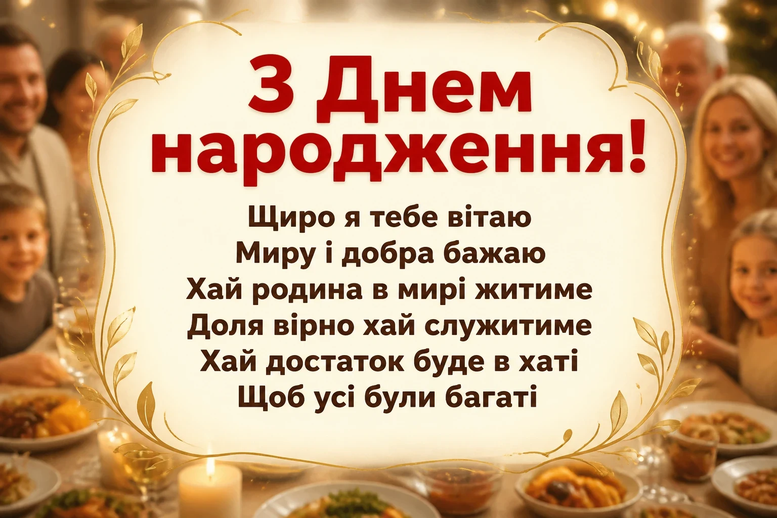 привітання з днем народження кума